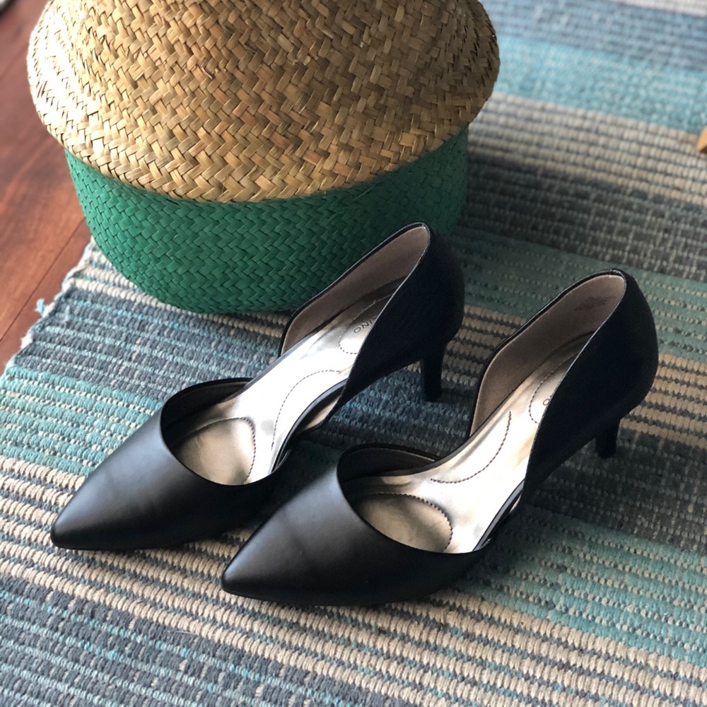 Black Reptile Bandolino Pump